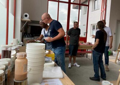 Mittagspause-beim-Stucco-Workshop